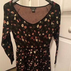 Club Monaco flower sweater dress
